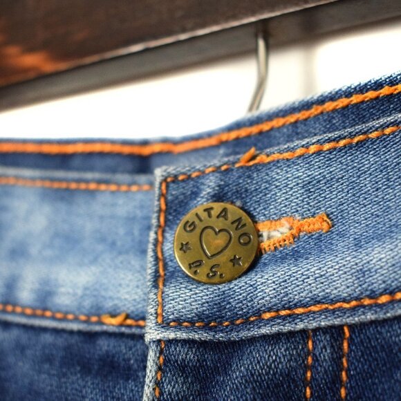 Vintage Gitano High Rise Straight Leg Jeans - Picture 12 of 16